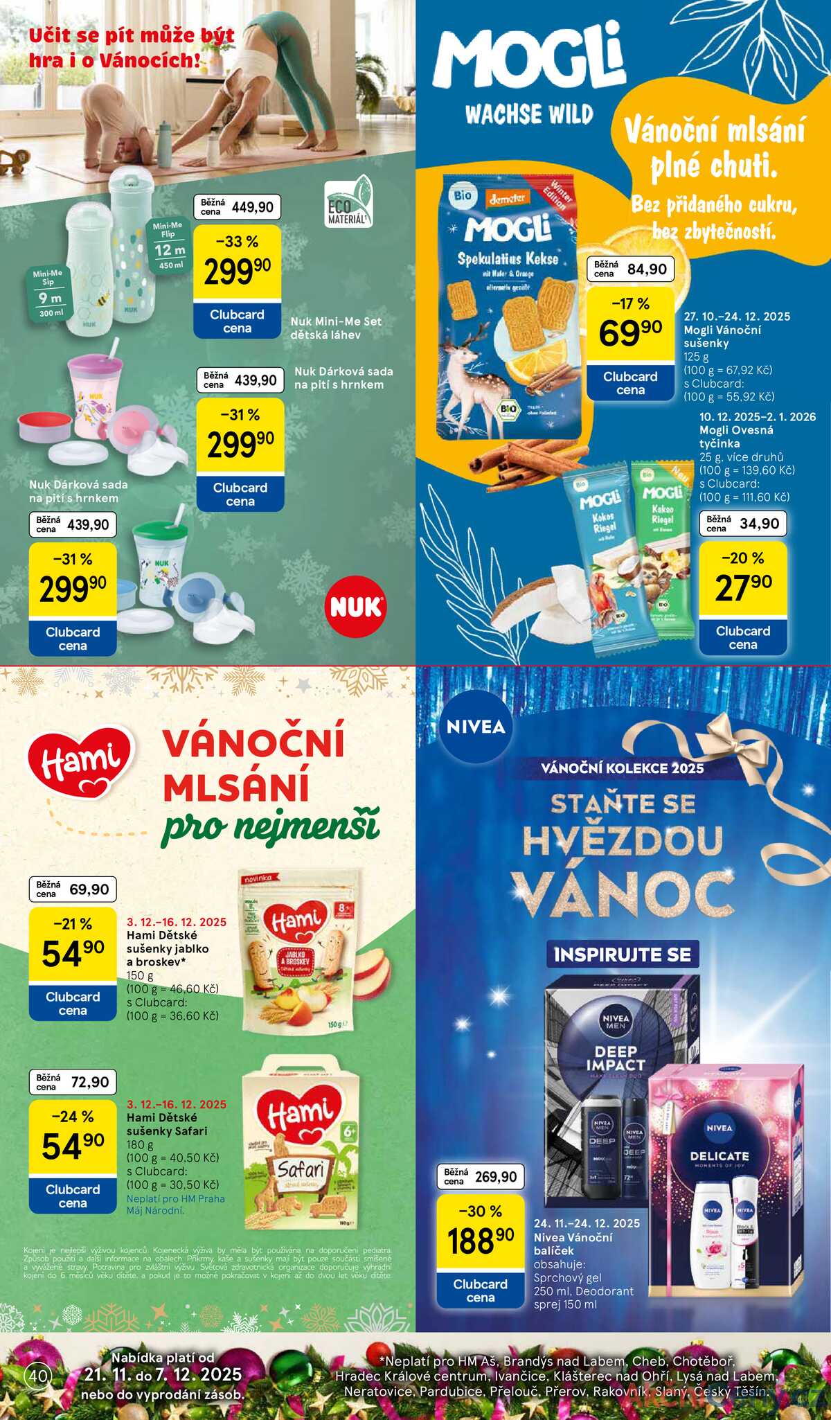 Tesco SPECIÁL velké hypermarkety  od 25.11. do 24.12.2025 strana 40