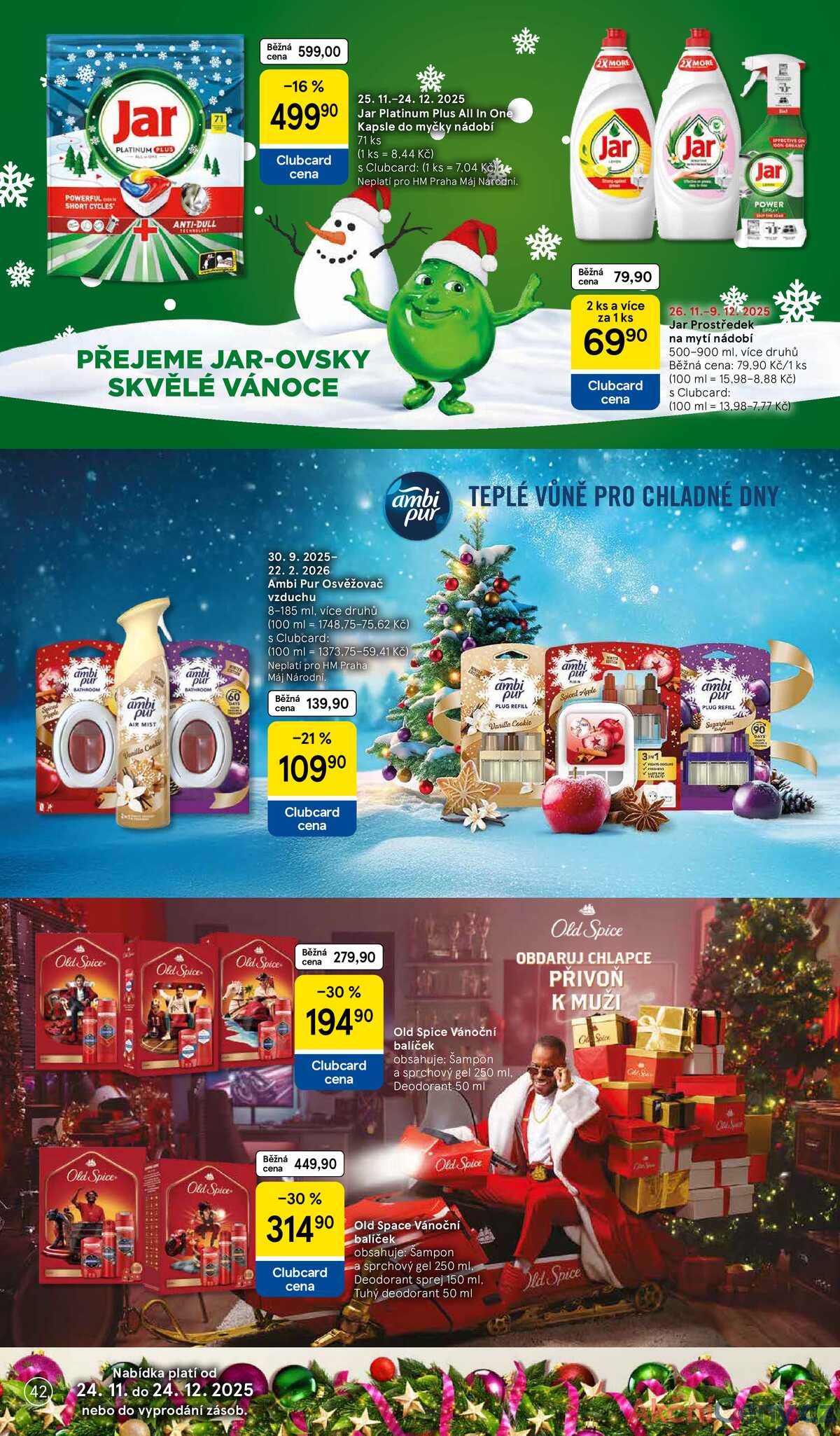 Tesco SPECIÁL velké hypermarkety  od 25.11. do 24.12.2025 strana 42