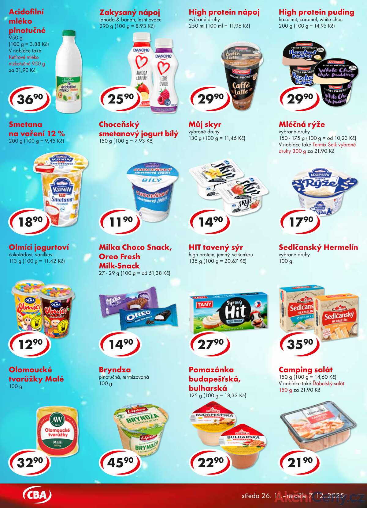 CBA potraviny od 26.11. do 7.12.2025 strana 2