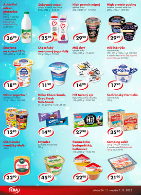 CBA potraviny od 26.11. do 7.12.2025