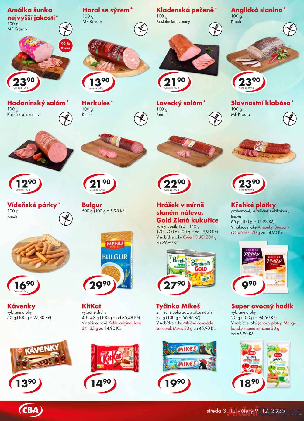 Leták CBA - CBA Premium od 3.12. do 9.12.2025 - strana 3