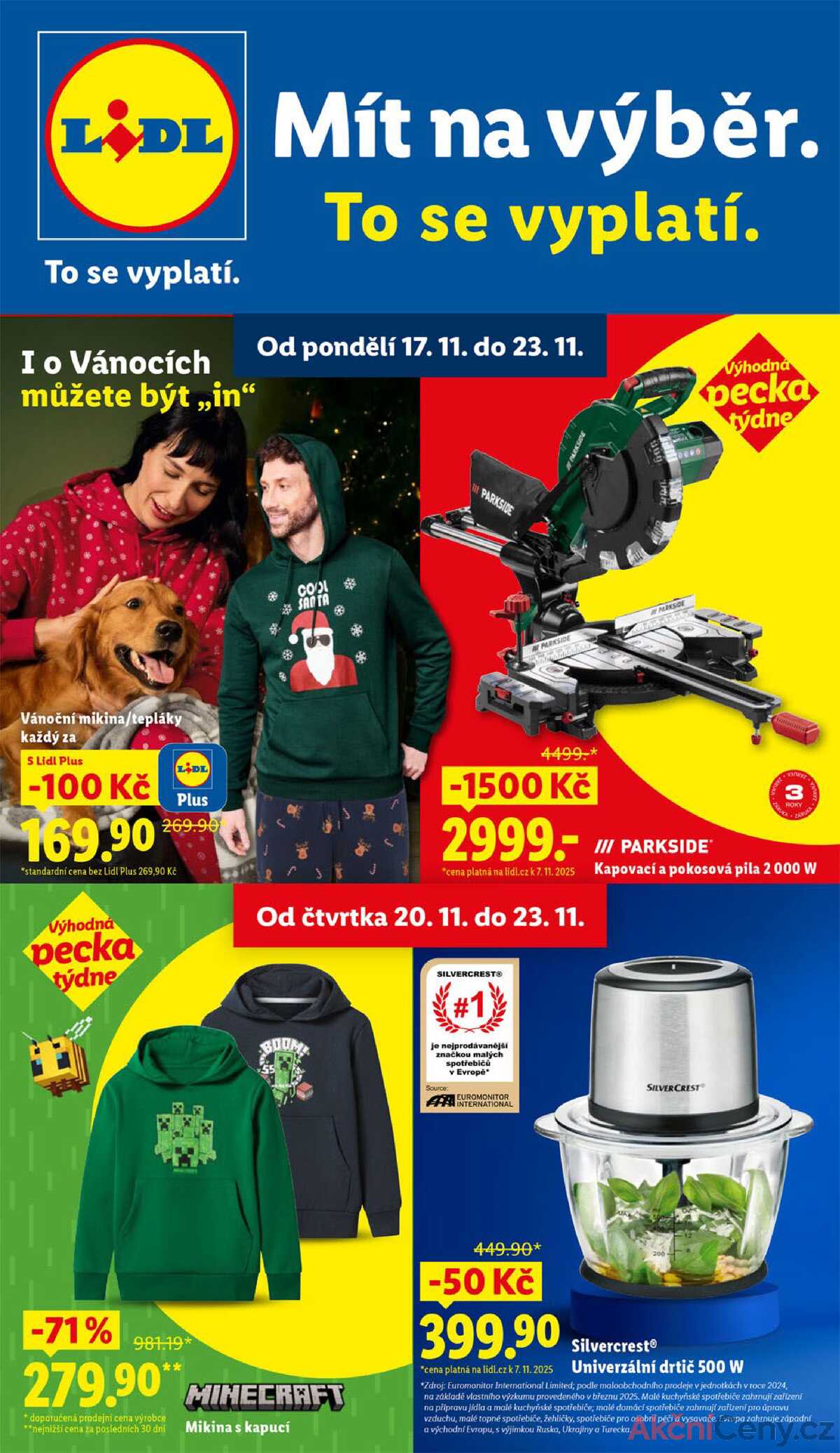 Lidl Spotřební zboží 17.11. - 23.11. strana 1
