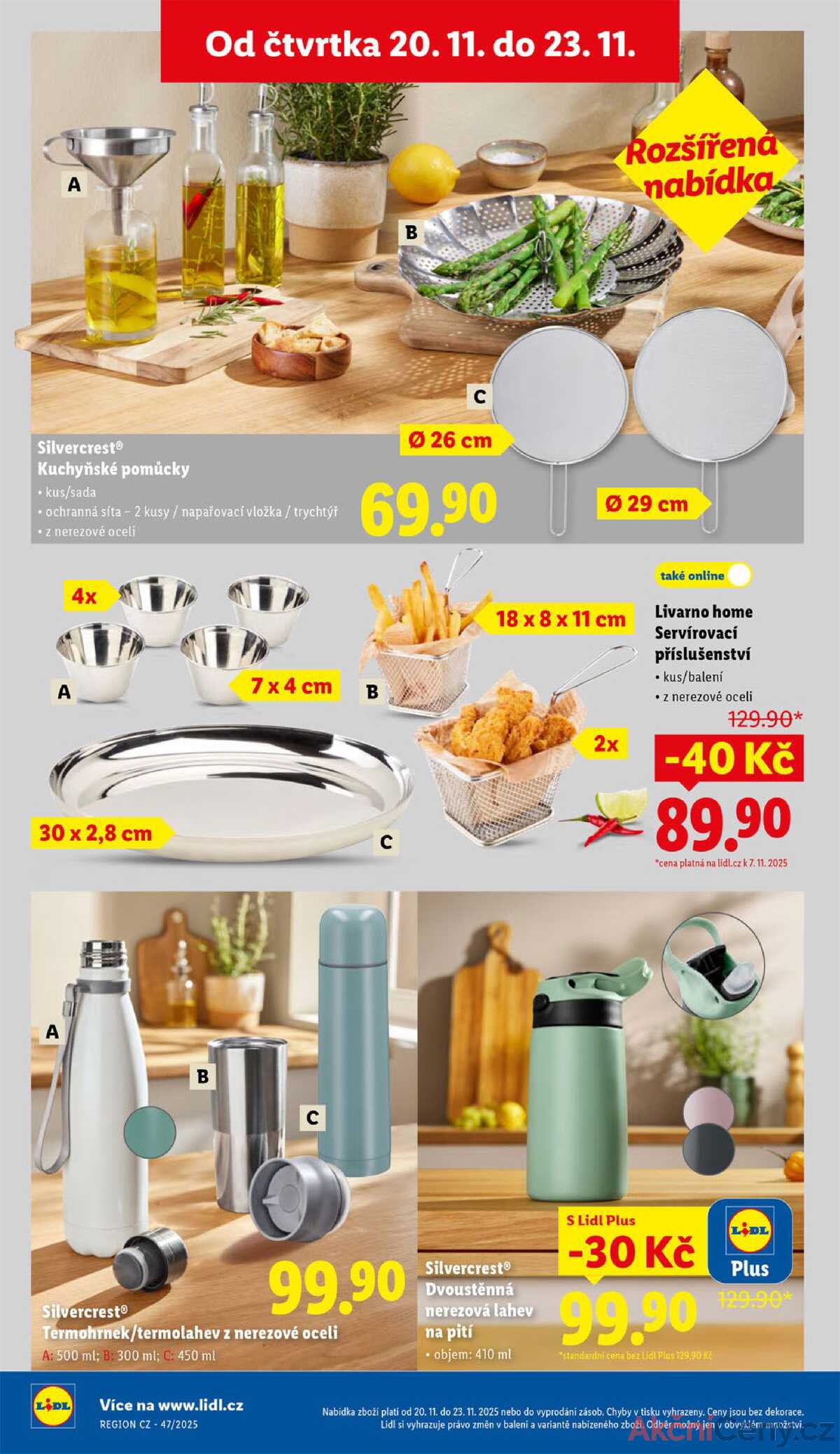 Lidl Spotřební zboží 17.11. - 23.11. strana 40