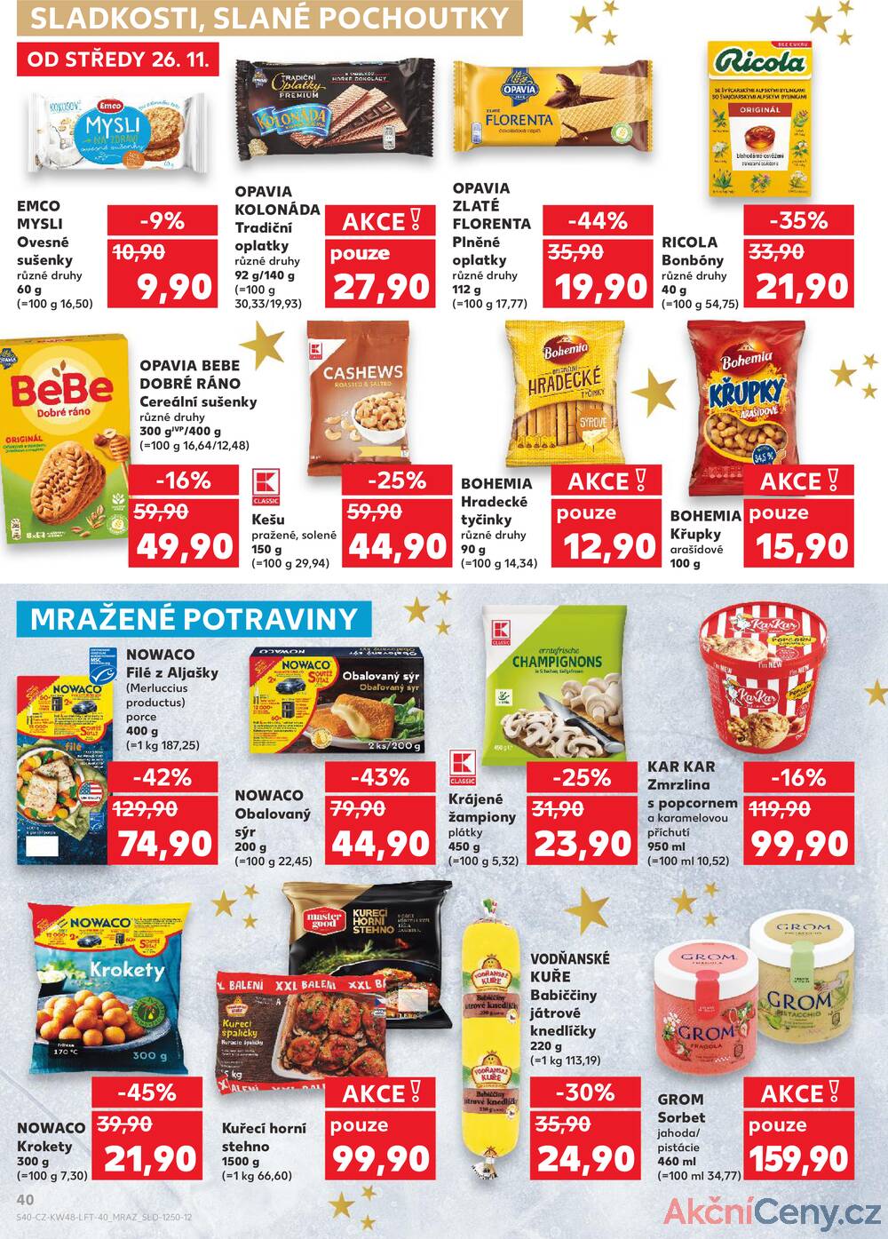 Leták Kaufland - Kaufland 26.11. - 2.12. - Kaufland - Čáslav - strana 40