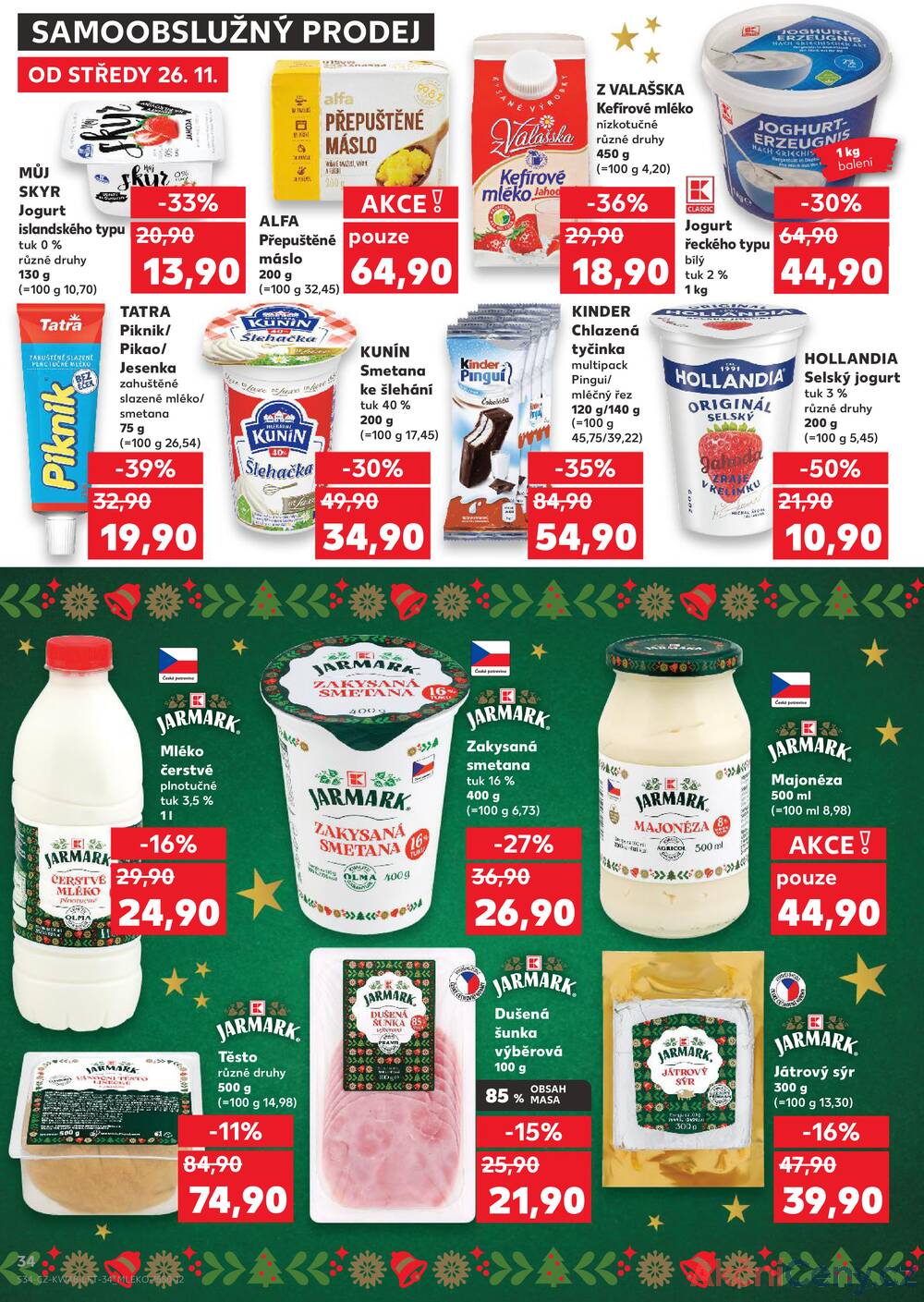 Leták Kaufland - Kaufland 26.11. - 2.12. - Kaufland - Náchod - strana 34