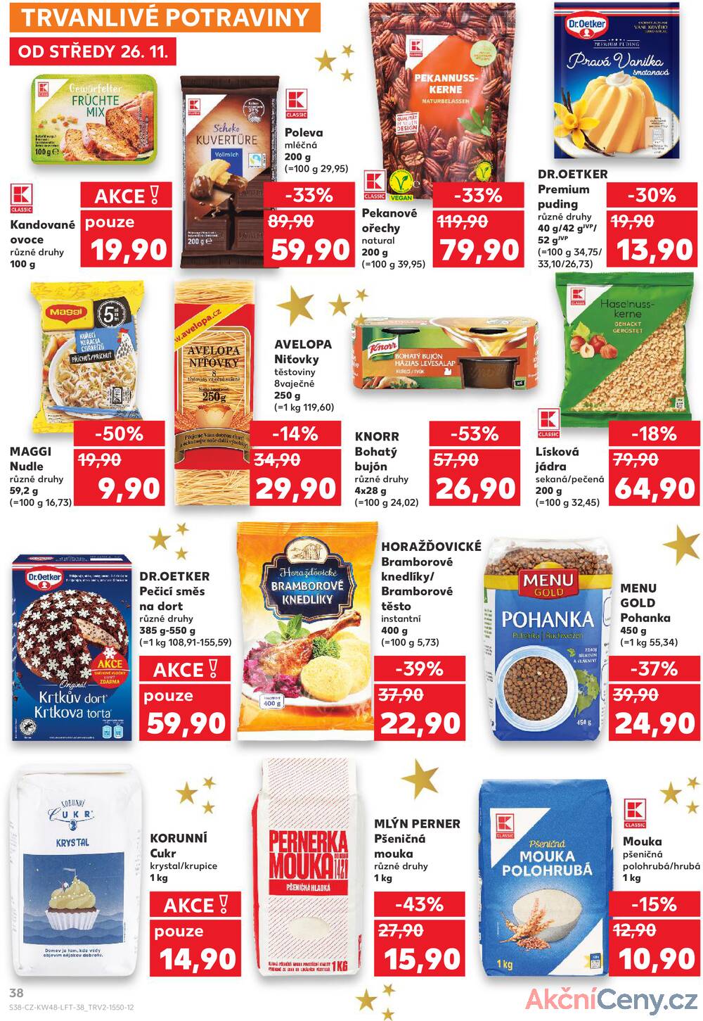 Leták Kaufland - Kaufland 26.11. - 2.12. - Kaufland - Benešov - strana 38 Leták Kaufland - Kaufland 26.11. - 2.12. - Kaufland - Benešov - strana 38