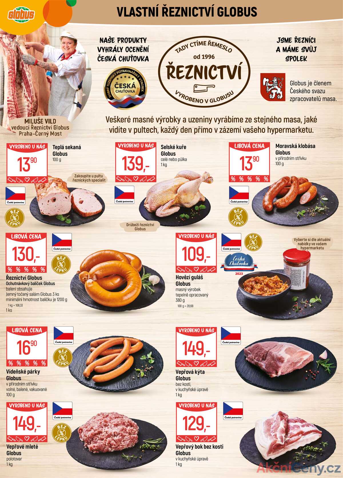 Akční leták Globus 26.11. - 2.12.2025 - Globus Praha - Centrum Černý Most strana 5