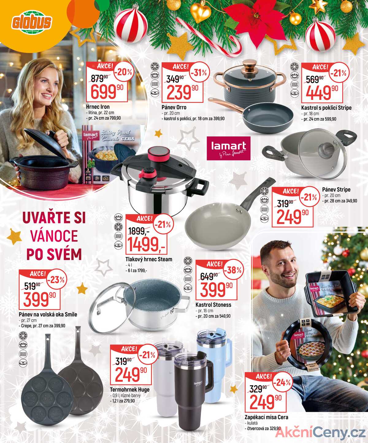 Akční leták Globus 26.11. - 24.12.2025 - Globus Praha - Čakovice strana 2