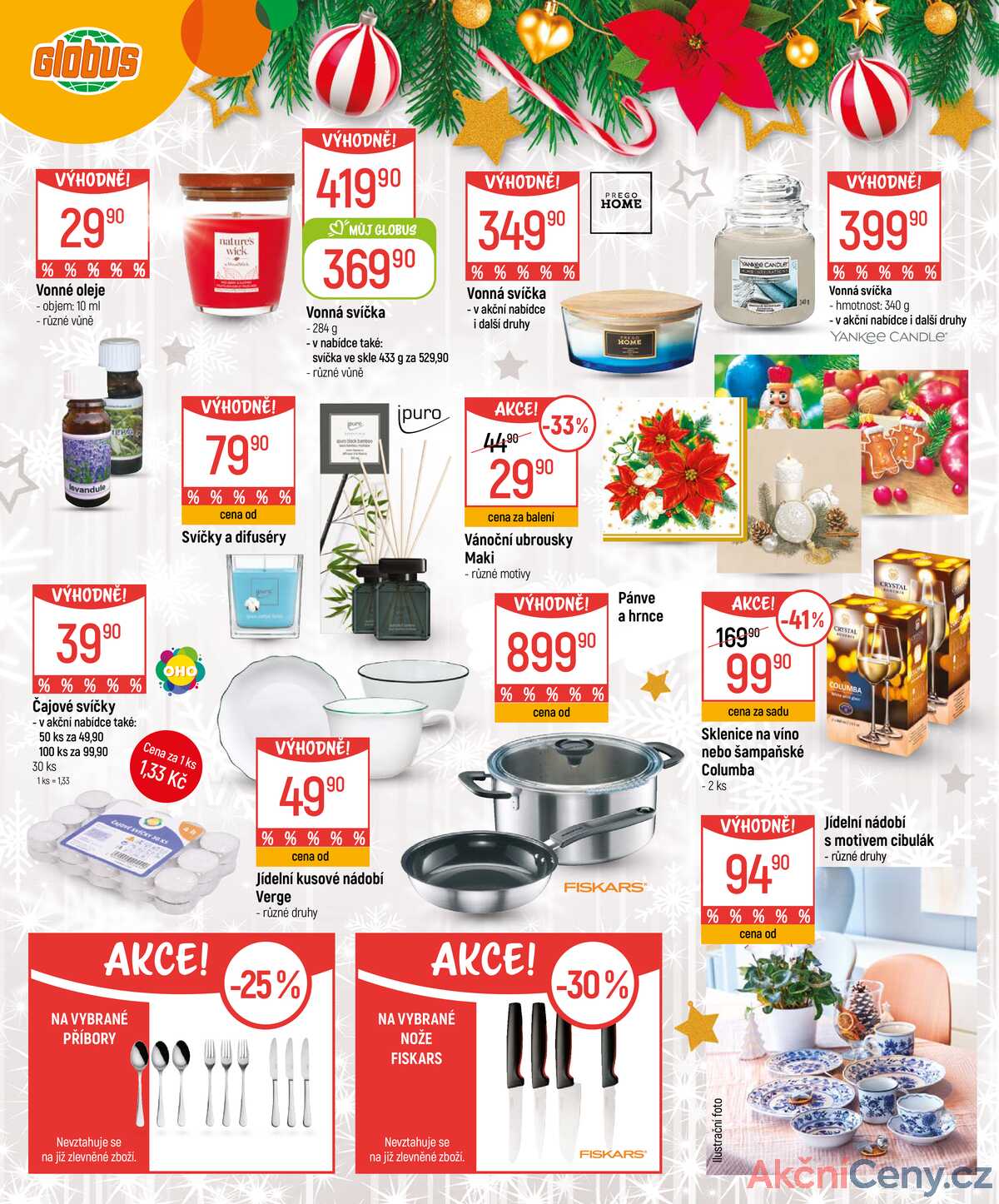 Akční leták Globus 26.11. - 24.12.2025 - Globus Praha - Čakovice strana 6