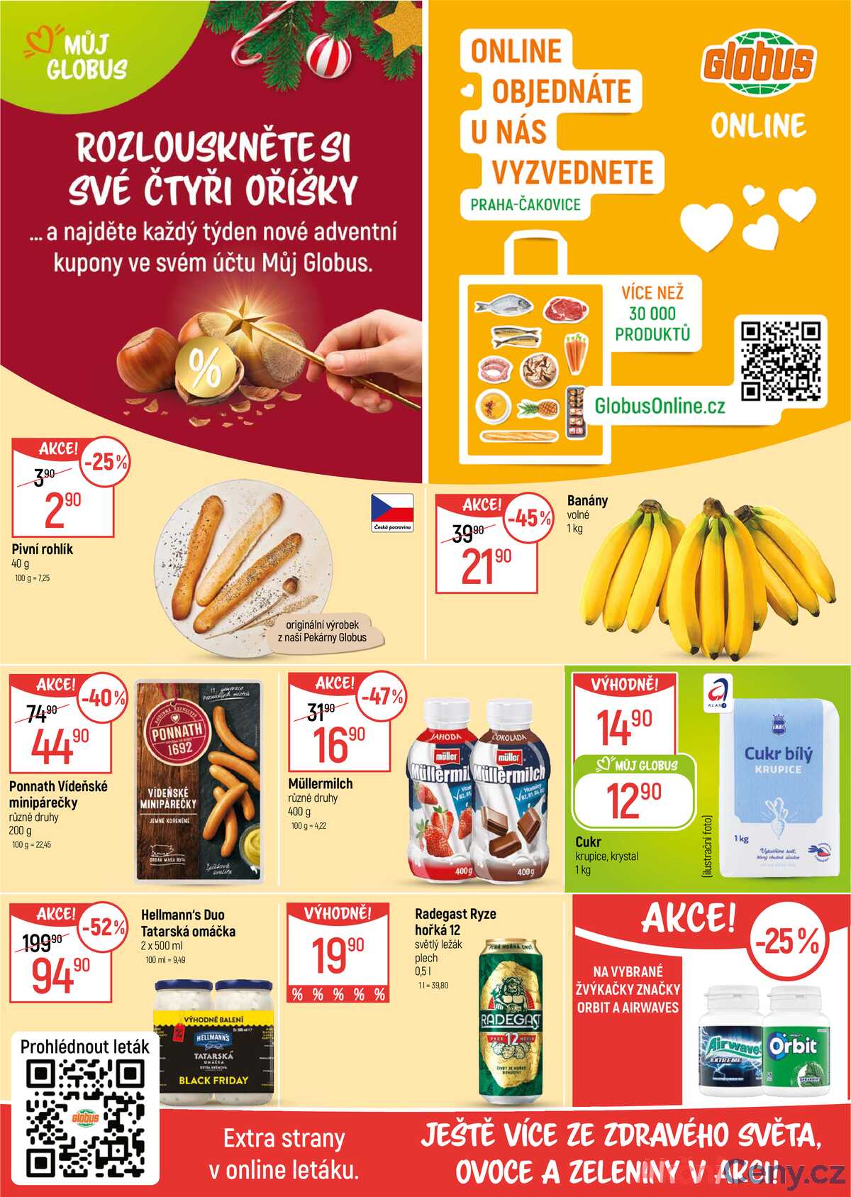 Akční leták Globus 26.11. - 2.12.2025 - Globus Praha - Čakovice strana 2