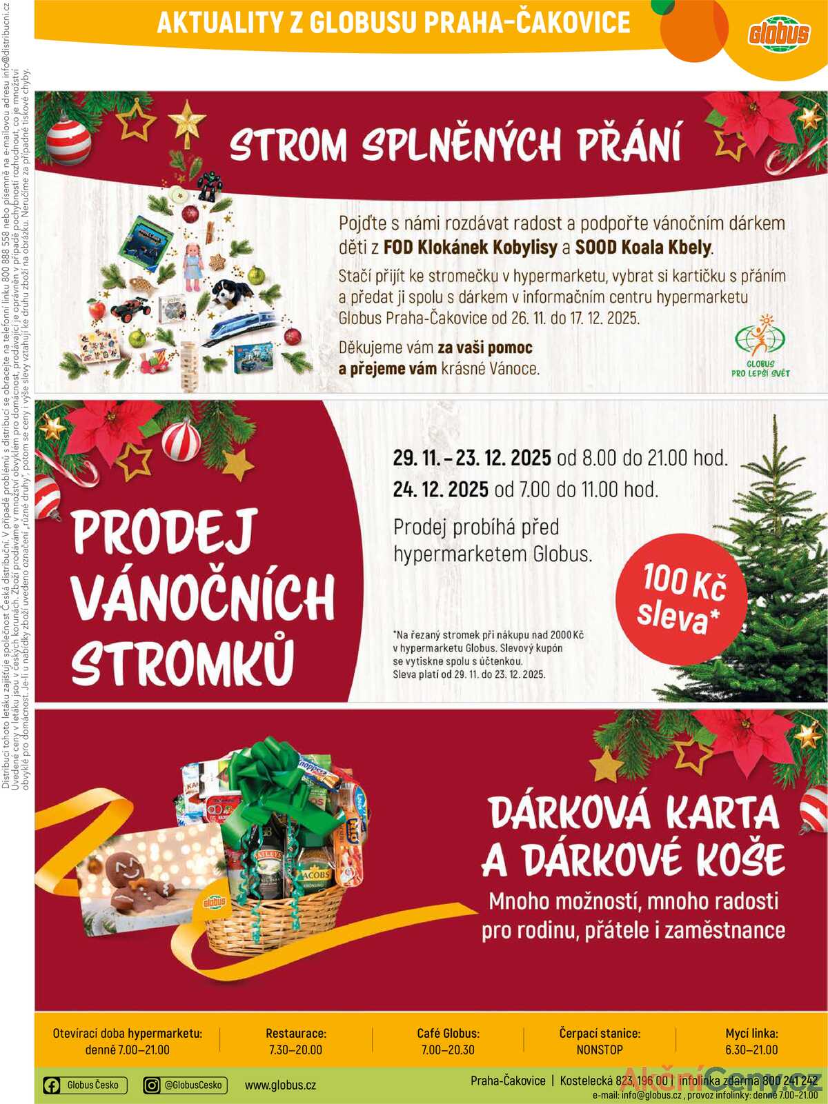 Akční leták Globus 26.11. - 2.12.2025 - Globus Praha - Čakovice strana 37