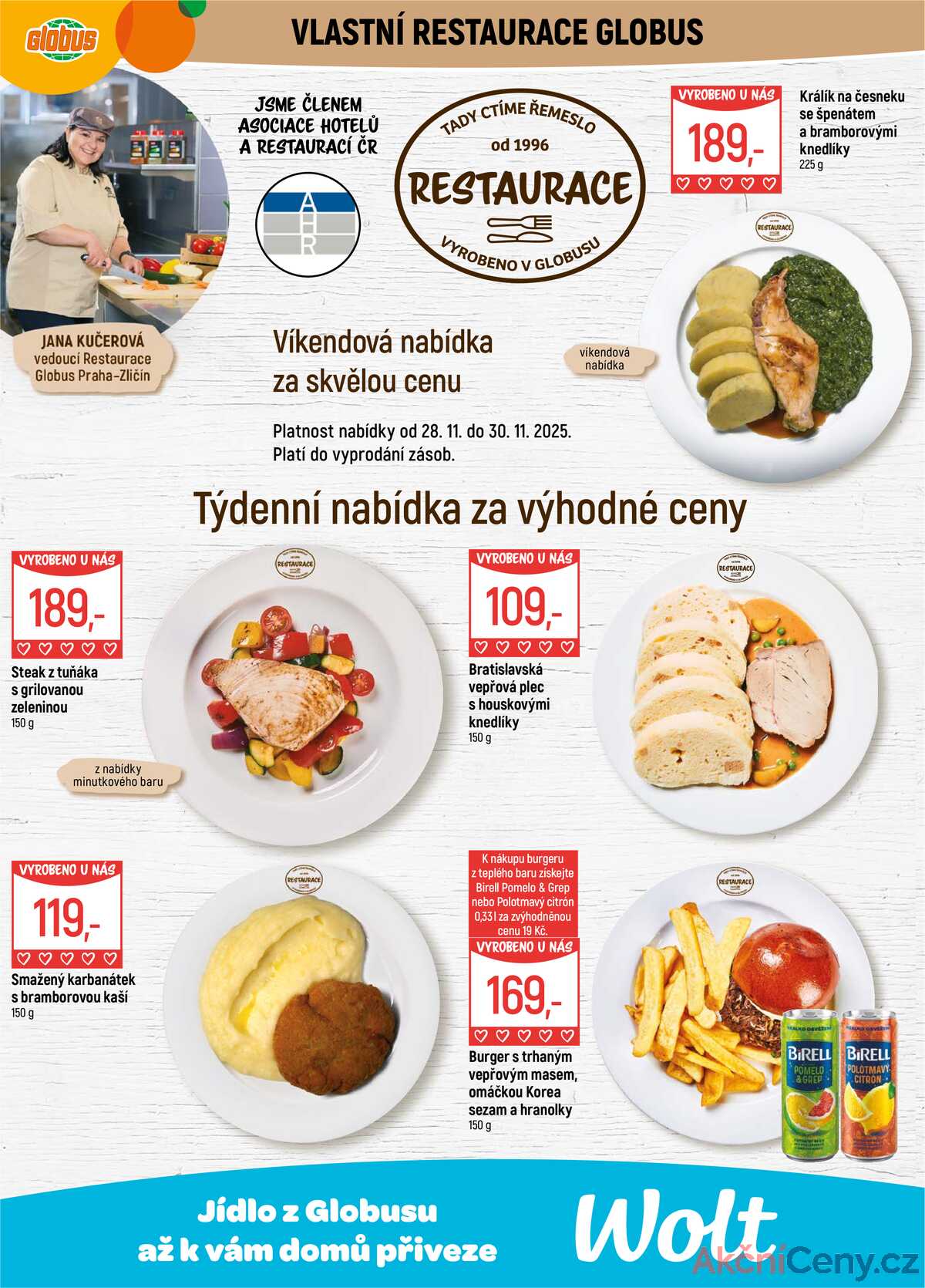 Akční leták Globus 26.11. - 2.12.2025 - Globus Praha - Zličín strana 7