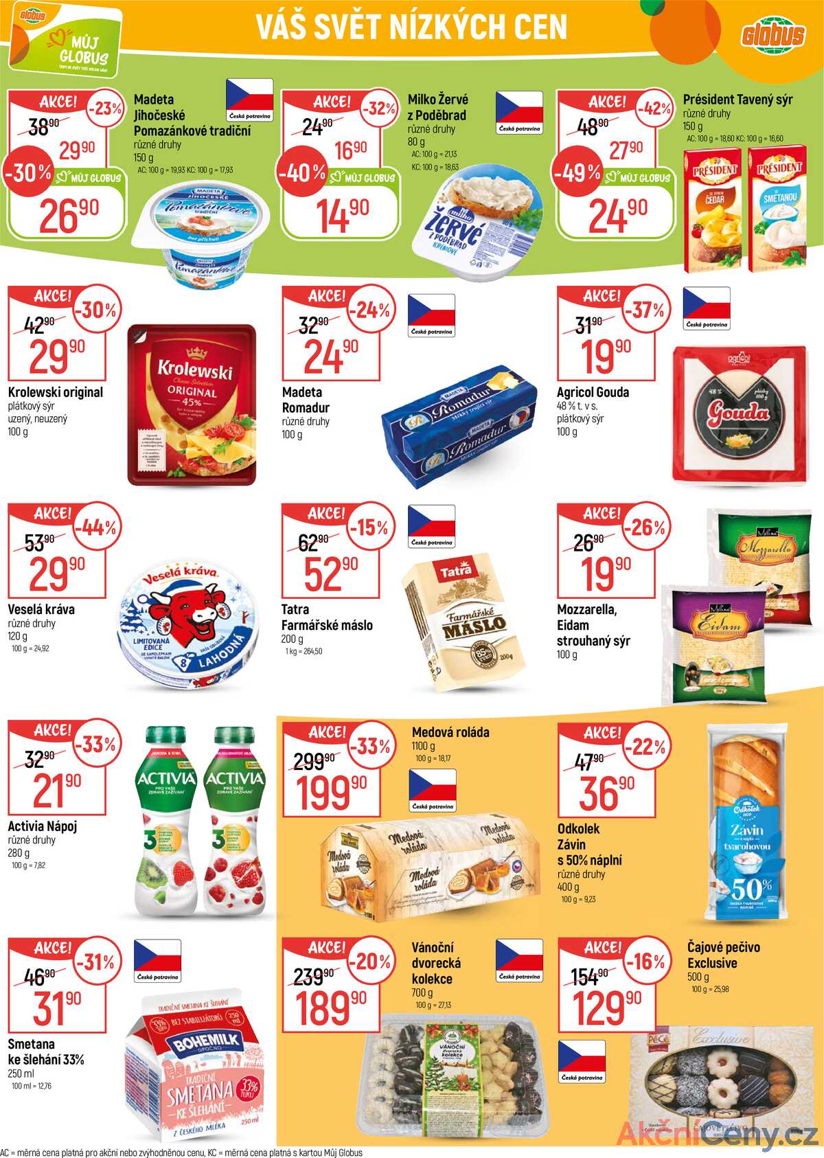 Akční leták Globus 26.11. - 2.12.2025 - Globus Praha - Zličín strana 19