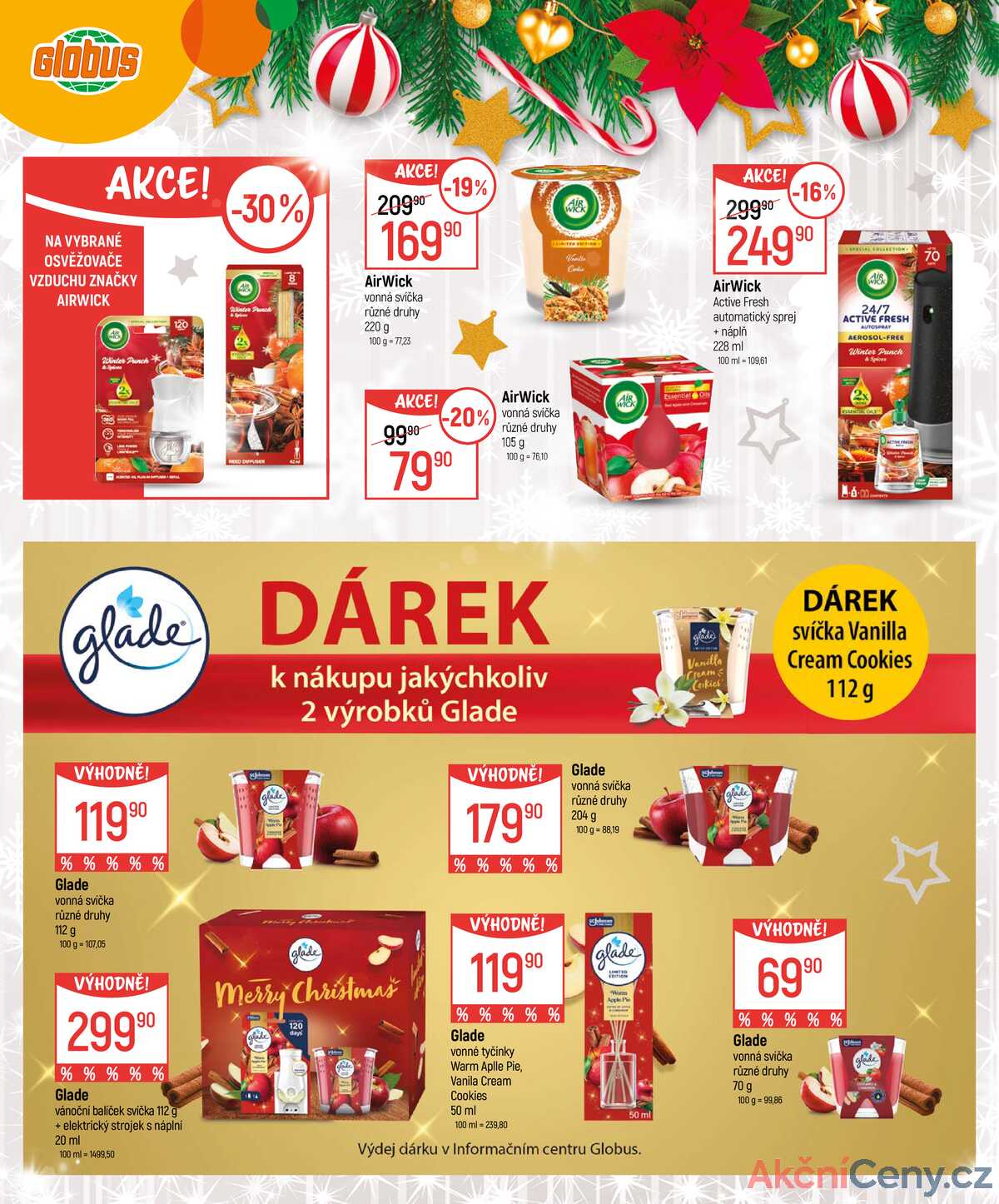 Akční leták Globus 26.11. - 24.12.2025 - Globus České Budějovice strana 38