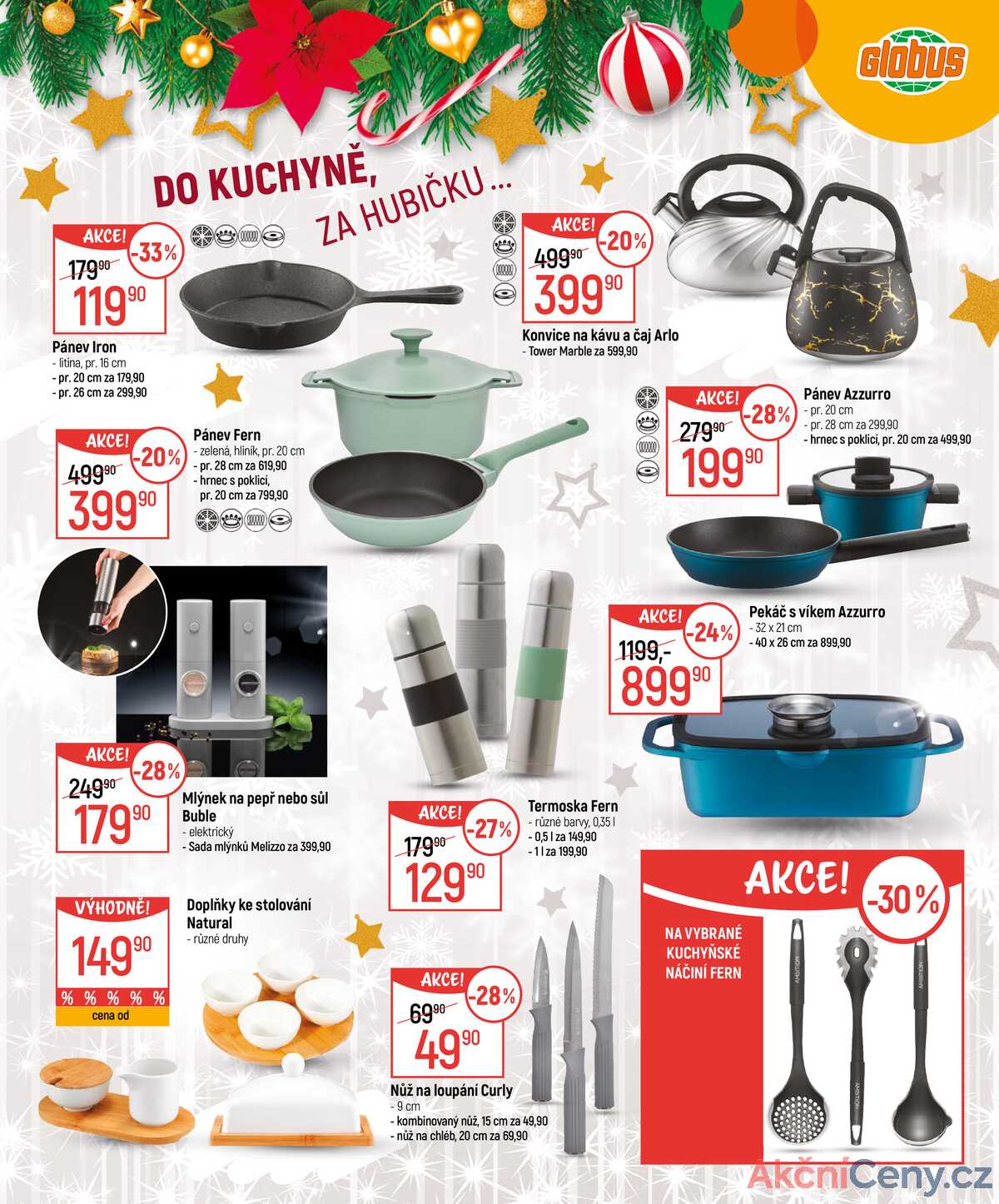 Akční leták Globus 26.11. - 24.12.2025 - Globus Chomutov strana 3