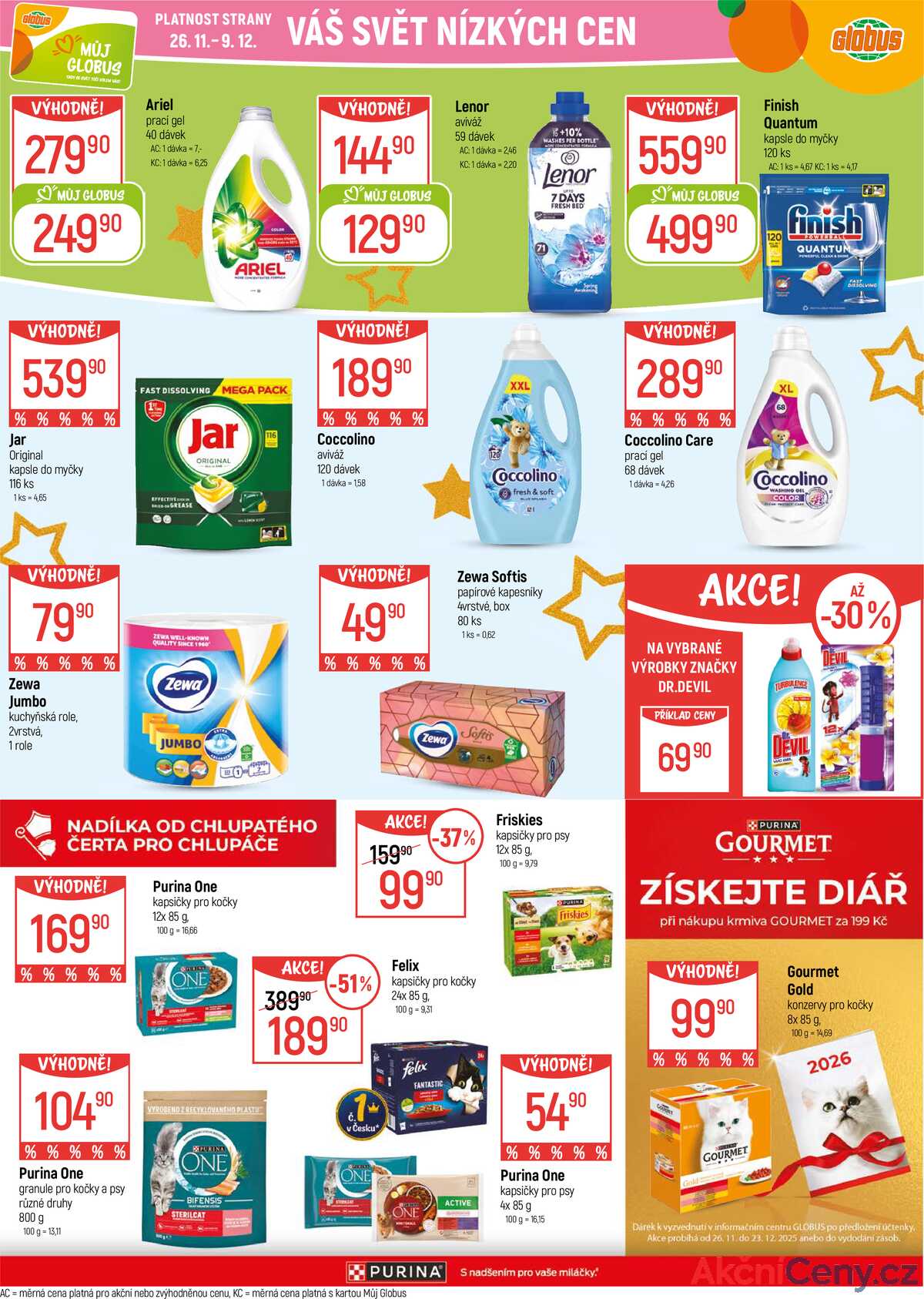 Akční leták Globus 26.11. - 2.12.2025 - Globus Chomutov strana 31