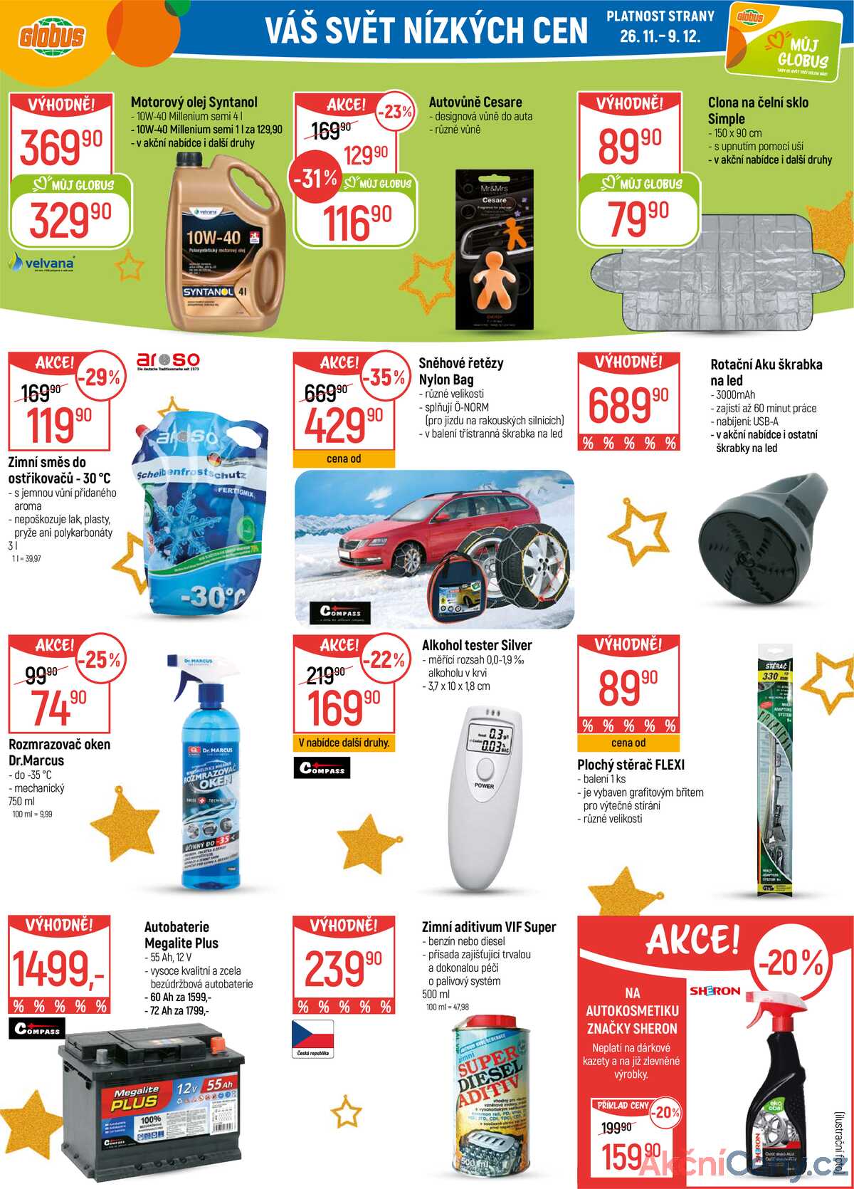 Akční leták Globus 26.11. - 2.12.2025 - Globus Chomutov strana 34