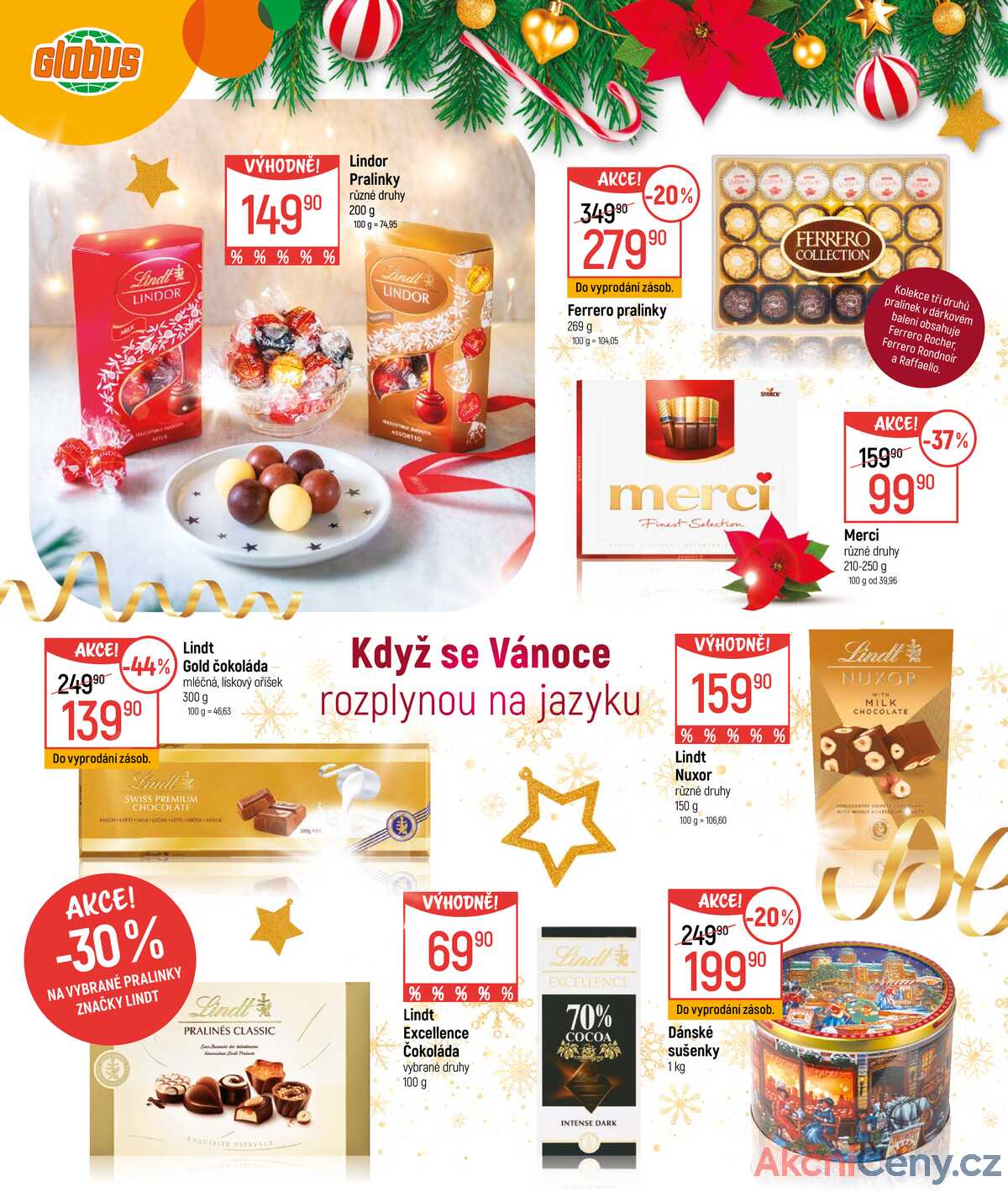 Akční leták Globus 26.11. - 31.12.2025 - Globus Jenišov u Karlových Varů strana 14