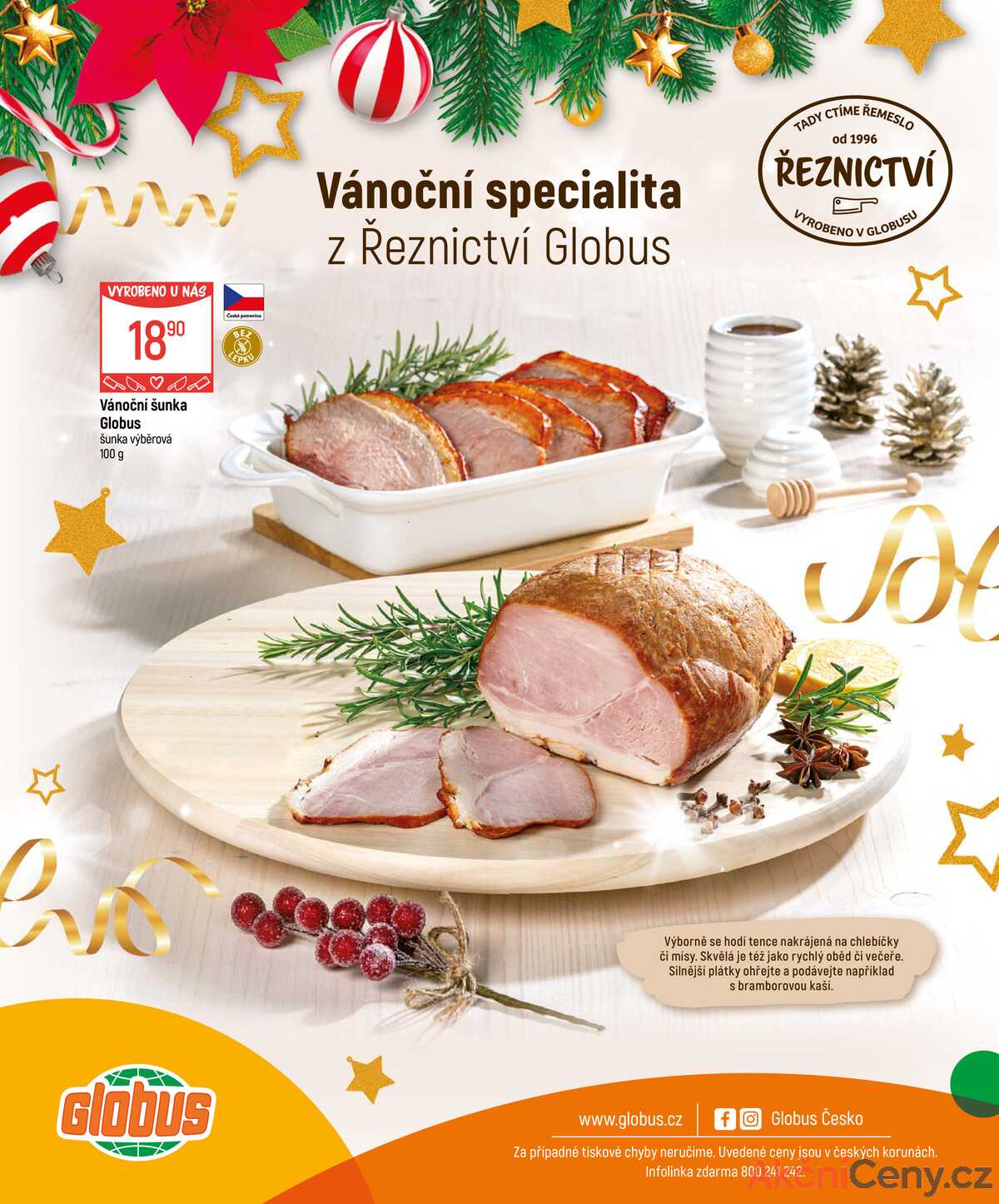 Akční leták Globus 26.11. - 31.12.2025 - Globus Opava strana 20