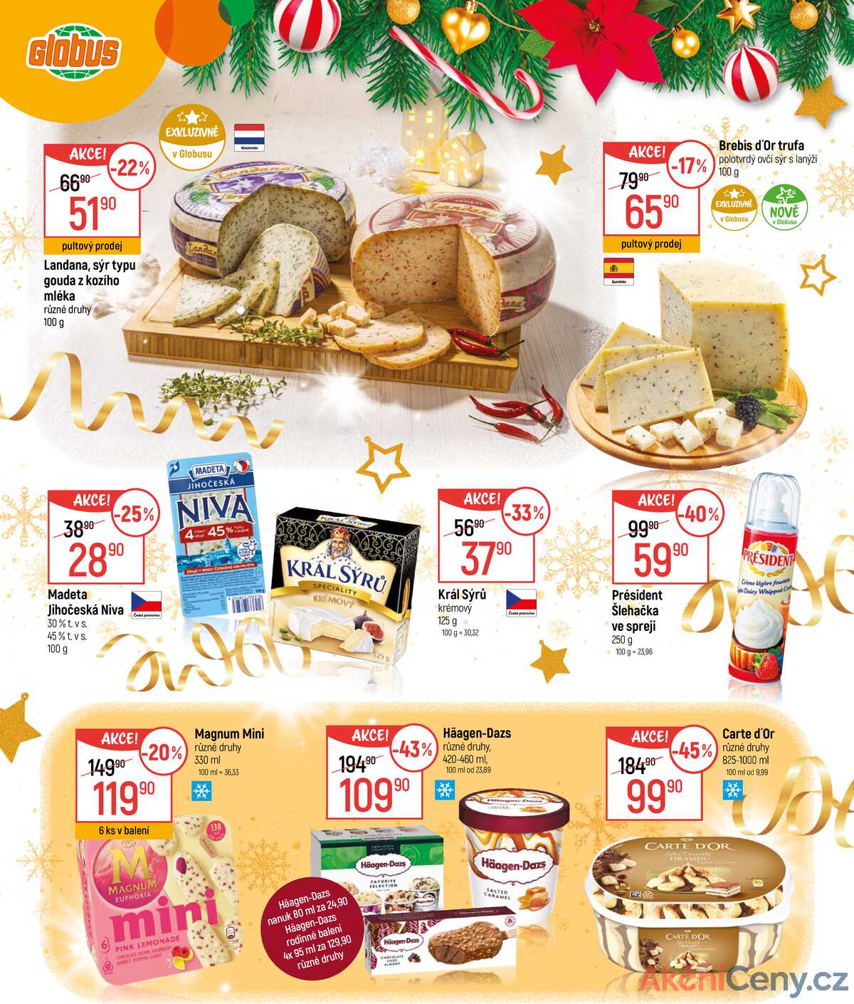 Akční leták Globus 26.11. - 31.12.2025 - Globus Brno Ivanovice strana 4