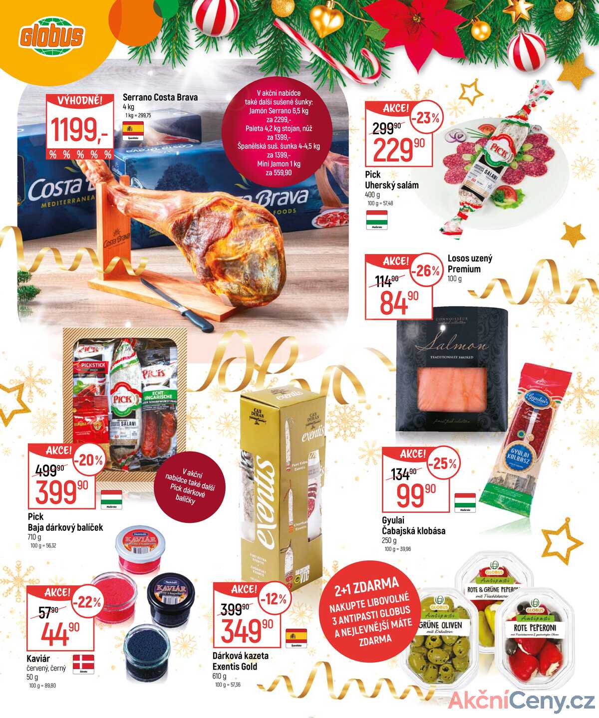 Akční leták Globus 26.11. - 31.12.2025 - Globus Brno Ivanovice strana 8