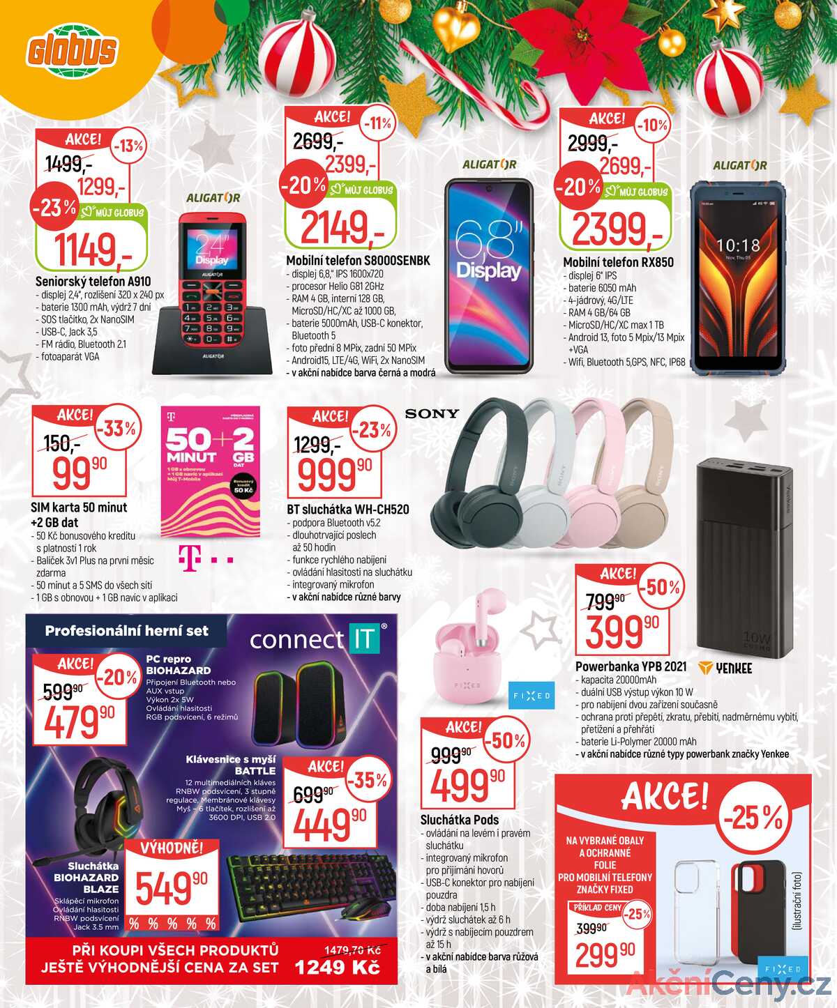 Akční leták Globus 26.11. - 24.12.2025 - Globus Brno Ivanovice strana 18