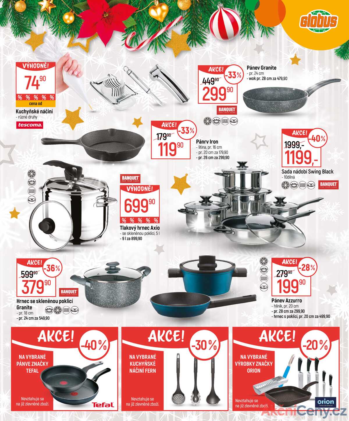Akční leták Globus 26.11. - 24.12.2025 - Globus Praha - Štěrboholy strana 3