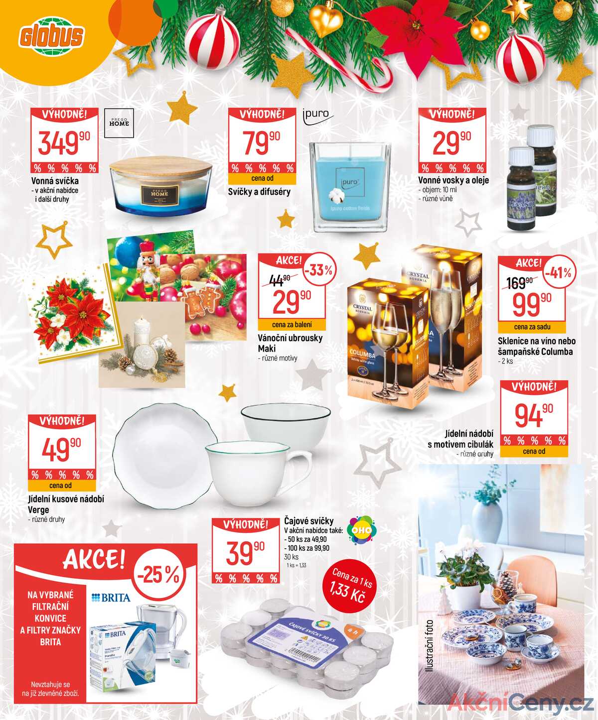 Akční leták Globus 26.11. - 24.12.2025 - Globus Praha - Štěrboholy strana 4