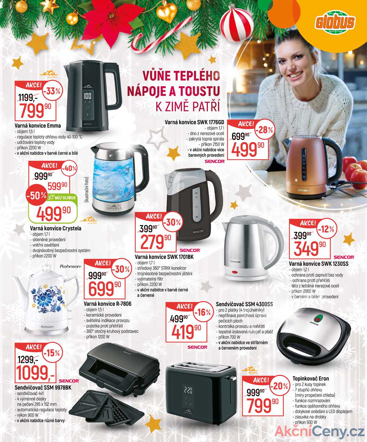Akční leták Globus 26.11. - 24.12.2025 - Globus Praha - Štěrboholy strana 7