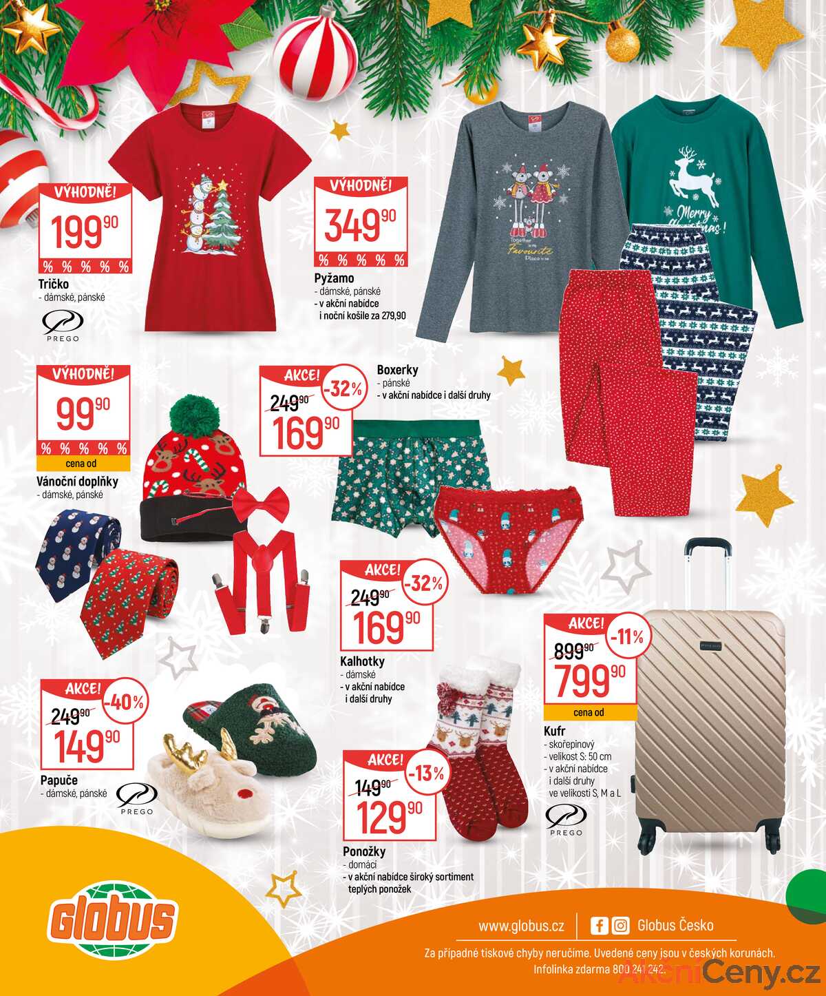 Akční leták Globus 26.11. - 24.12.2025 - Globus Praha - Štěrboholy strana 24
