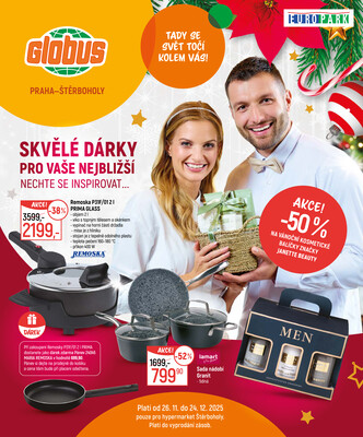 Akční leták Globus 26.11. - 24.12.2025 - Globus Praha - Štěrboholy