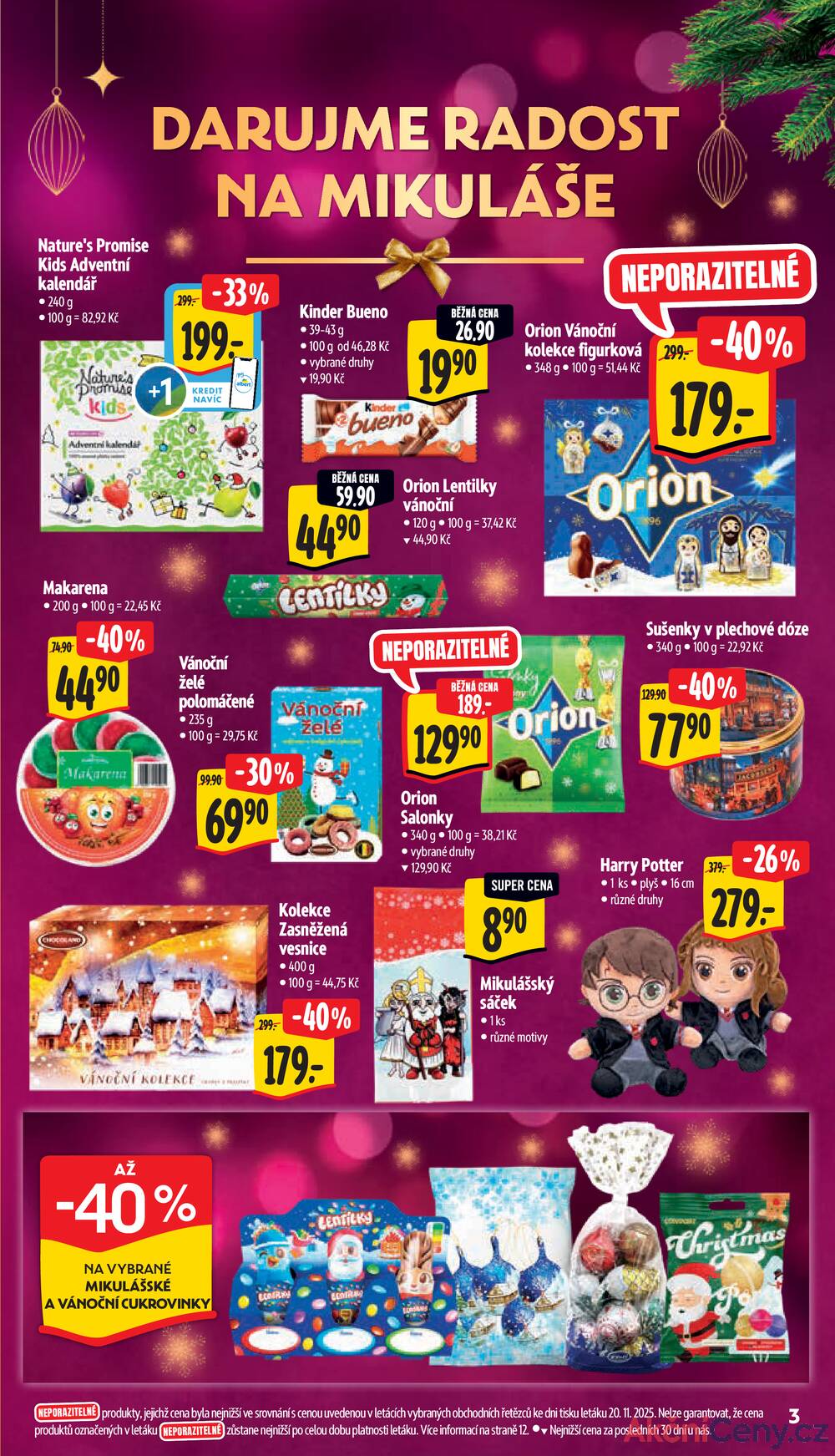 Leták Albert - Albert Supermarket Jihomoravský od 26.11. do 2.12.2025 - strana 8