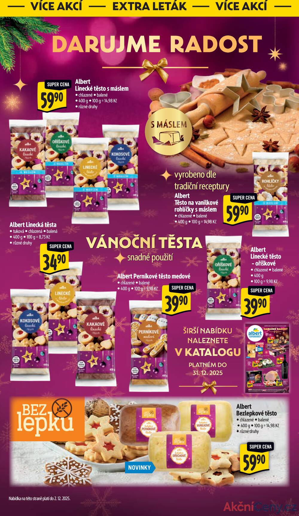 Leták Albert - Albert Supermarket Jihomoravský od 26.11. do 2.12.2025 - strana 35 Leták Albert - Albert Supermarket Jihomoravský od 26.11. do 2.12.2025 - strana 35