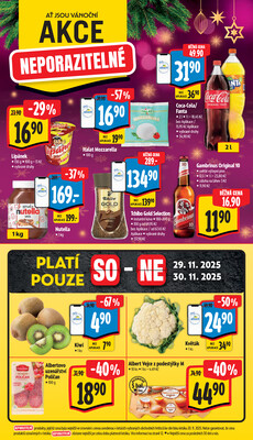 Albert Supermarket Jihomoravský od 26.11. do 2.12.2025