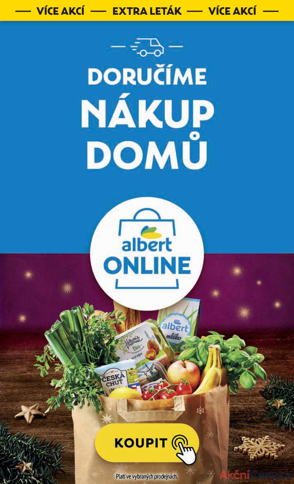 Leták Albert - Albert Hypermarket Jihomoravský od 26.11. do 2.12.2025 - strana 58 Leták Albert - Albert Hypermarket Jihomoravský od 26.11. do 2.12.2025 - strana 58