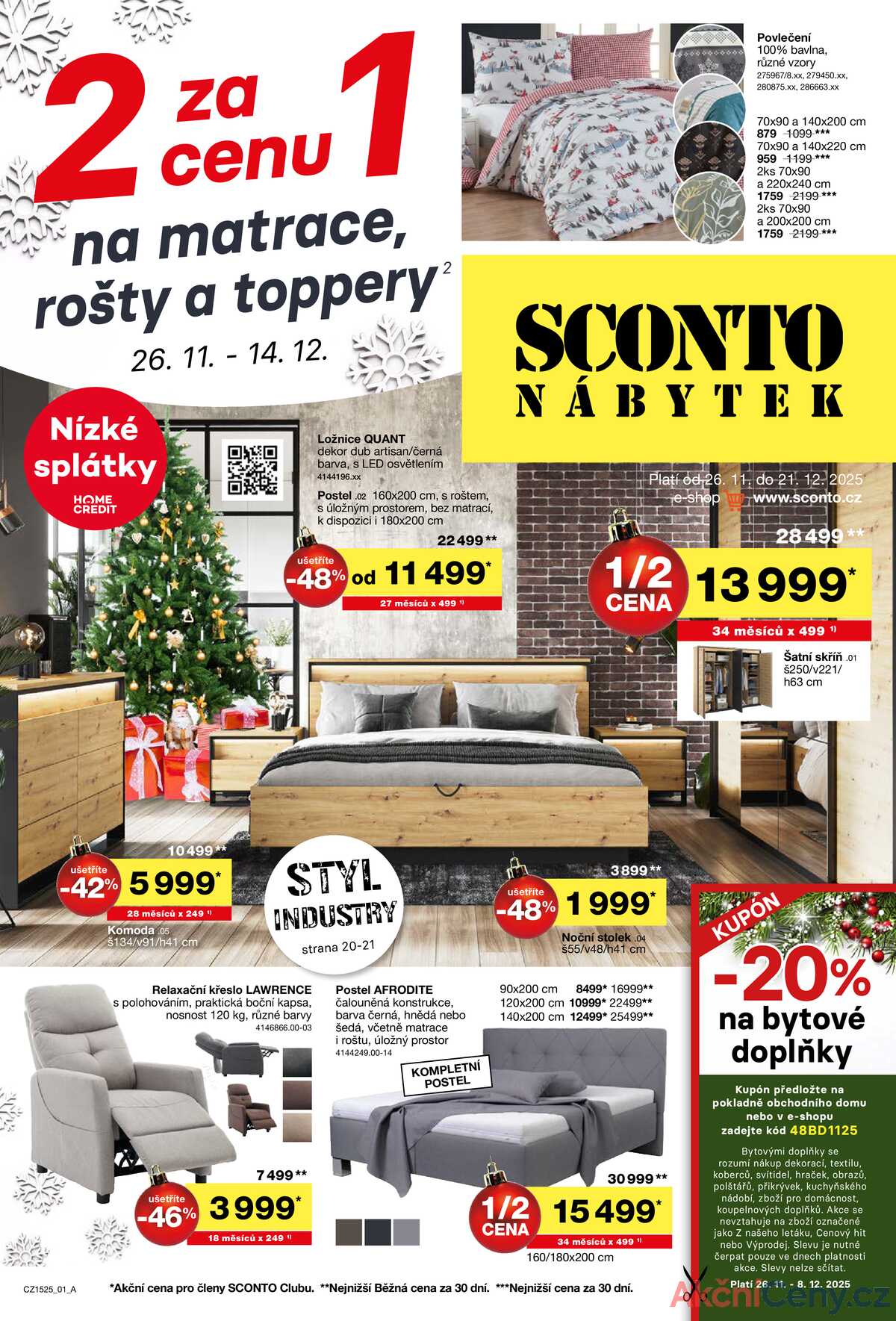 Sconto nábytek od 26.11. do 21.12.2025 strana 1