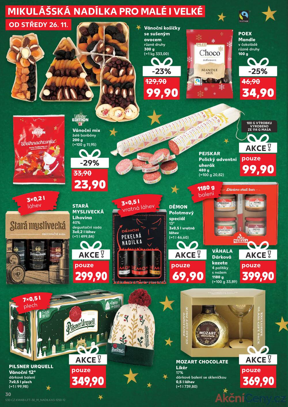 Leták Kaufland - Kaufland 26.11. - 2.12. - Kaufland - Olomouc - Hněvotínská - strana 30