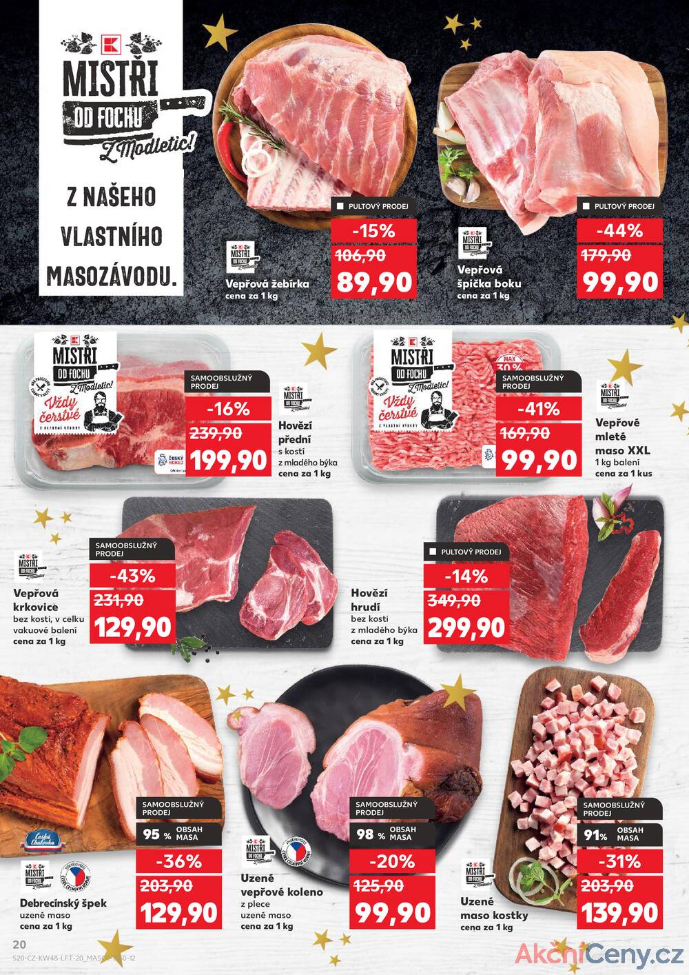 Leták Kaufland - Kaufland 26.11. - 2.12. - Kaufland - Přerov Lýsky - strana 20