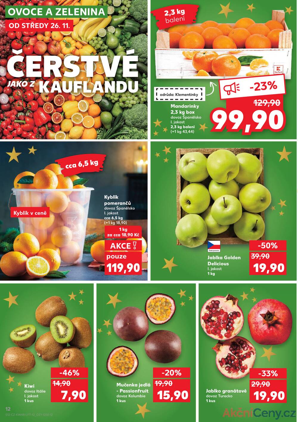 Leták Kaufland - Kaufland 26.11. - 2.12. - Kaufland - Žďár nad Sázavou - strana 12