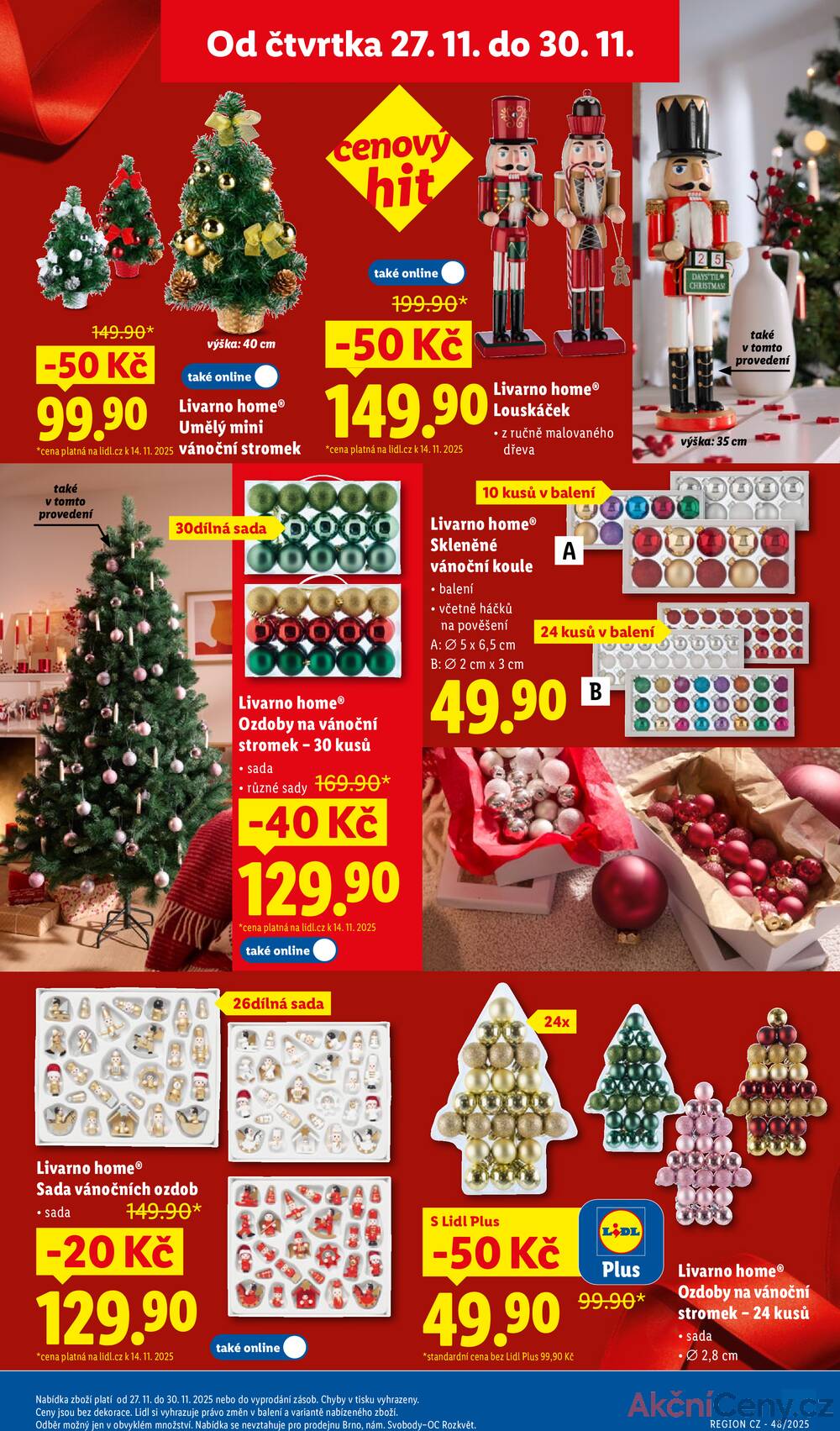 Leták Lidl - Lidl Čtvrtek od 27.11. do 30.11.2025 - strana 47 Leták Lidl - Lidl Čtvrtek od 27.11. do 30.11.2025 - strana 47