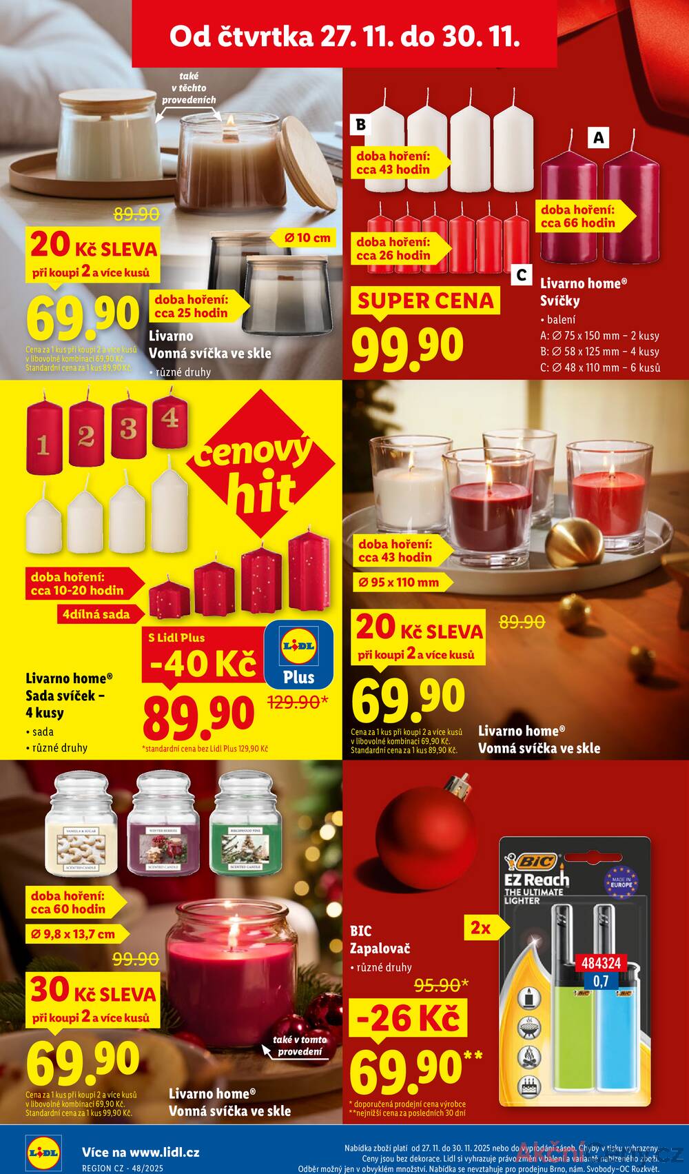 Leták Lidl - Lidl Čtvrtek od 27.11. do 30.11.2025 - strana 48 Leták Lidl - Lidl Čtvrtek od 27.11. do 30.11.2025 - strana 48