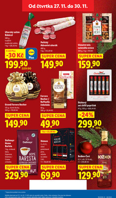 Lidl Čtvrtek od 27.11. do 30.11.2025