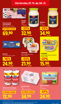 Lidl Čtvrtek od 27.11. do 30.11.2025