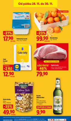 Lidl Čtvrtek od 27.11. do 30.11.2025