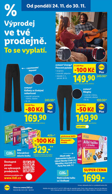 Leták Lidl
		  platný do 30.11.2025 - strana 18