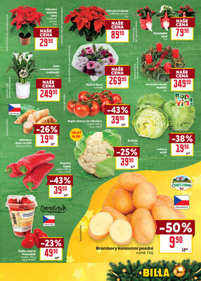 Billa  od 26.11. do 2.12.2025