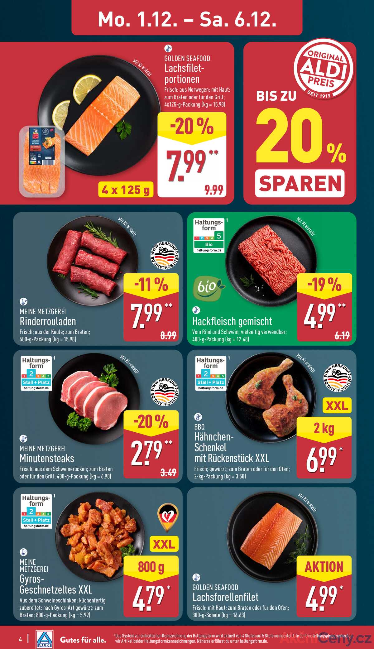 Leták ALDI Německo 1.12.-7.12.2025 strana 4