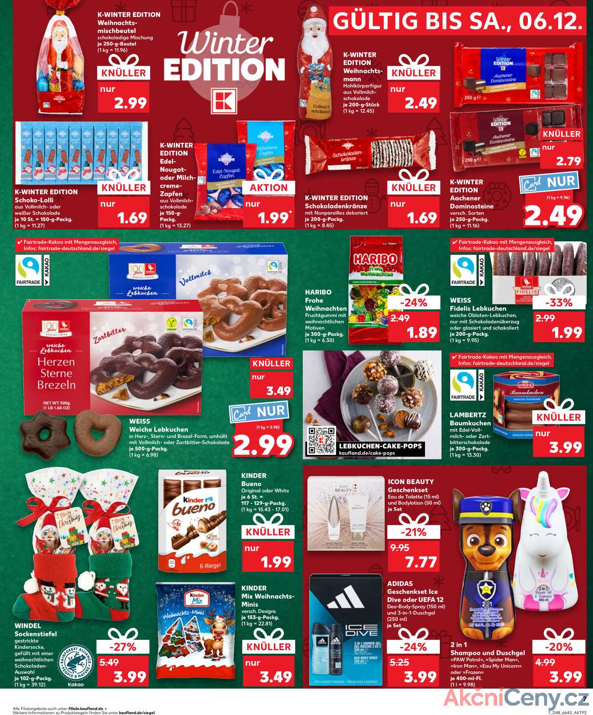 Leták Kaufland Německo 27.11.-3.12.2025 strana 7