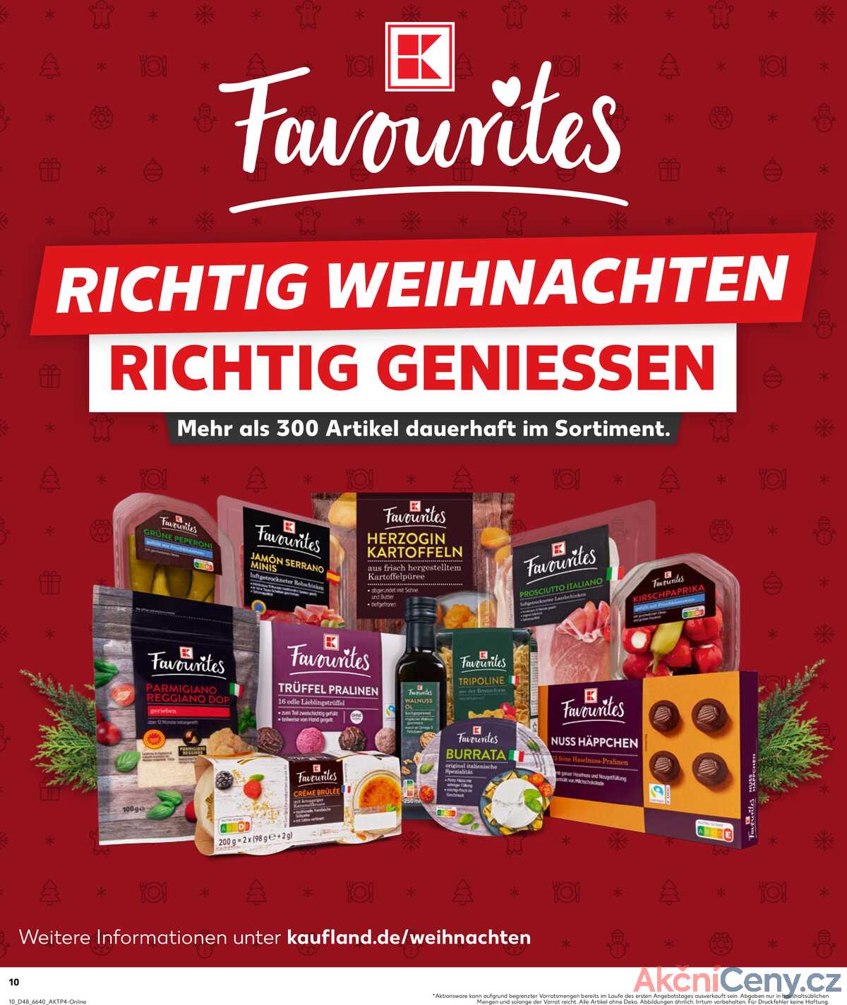 Leták Kaufland Německo 27.11.-3.12.2025 strana 10