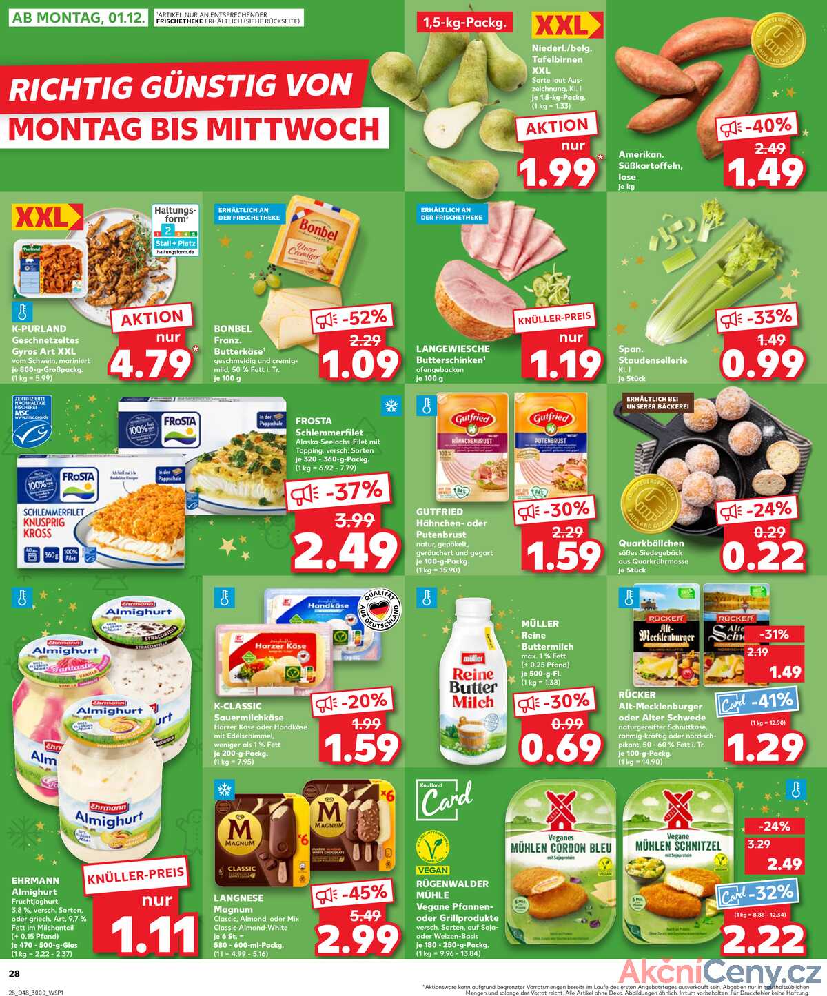 Leták Kaufland Německo 27.11.-3.12.2025 strana 28